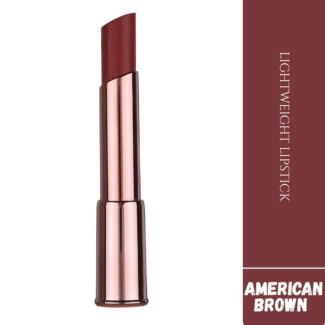 Nine Blush Natural Shine Lipstick – Oil-Infused for Deep Nourishment ,4.5gm