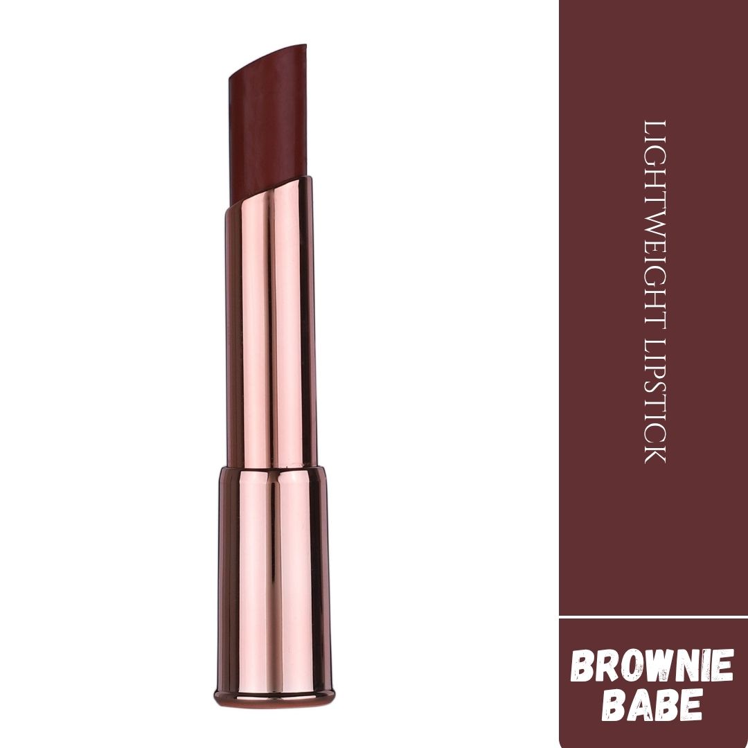 Nine Blush Natural Shine Lipstick – Oil-Infused for Deep Nourishment ,4.5gm