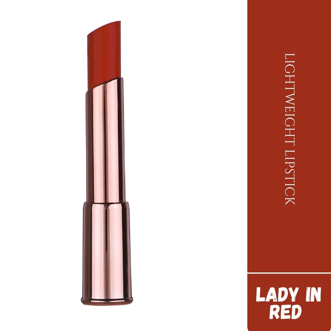 Nine Blush Natural Shine Lipstick – Oil-Infused for Deep Nourishment ,4.5gm