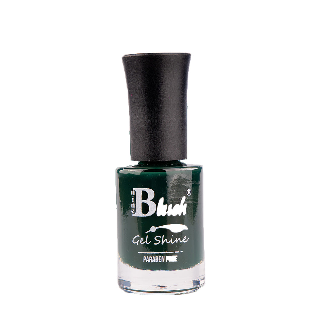 Nine Blush Shine Gel Nail Paint – Vibrant Colors, Mirror Shine