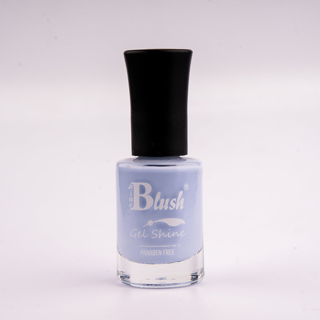 Nine Blush Shine Gel Nail Paint – Vibrant Colors, Mirror Shine