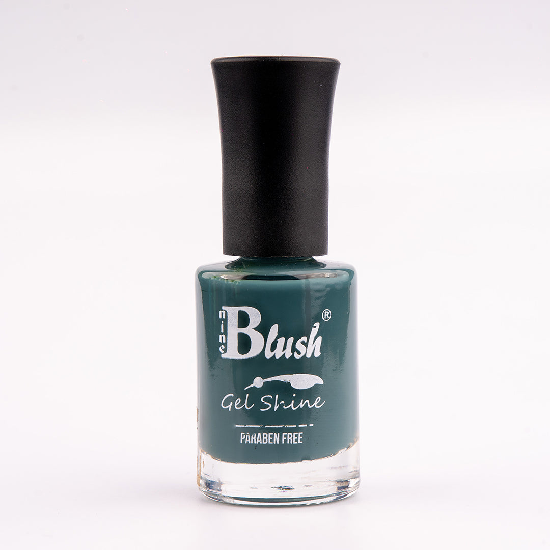 Nine Blush Shine Gel Nail Paint – Vibrant Colors, Mirror Shine