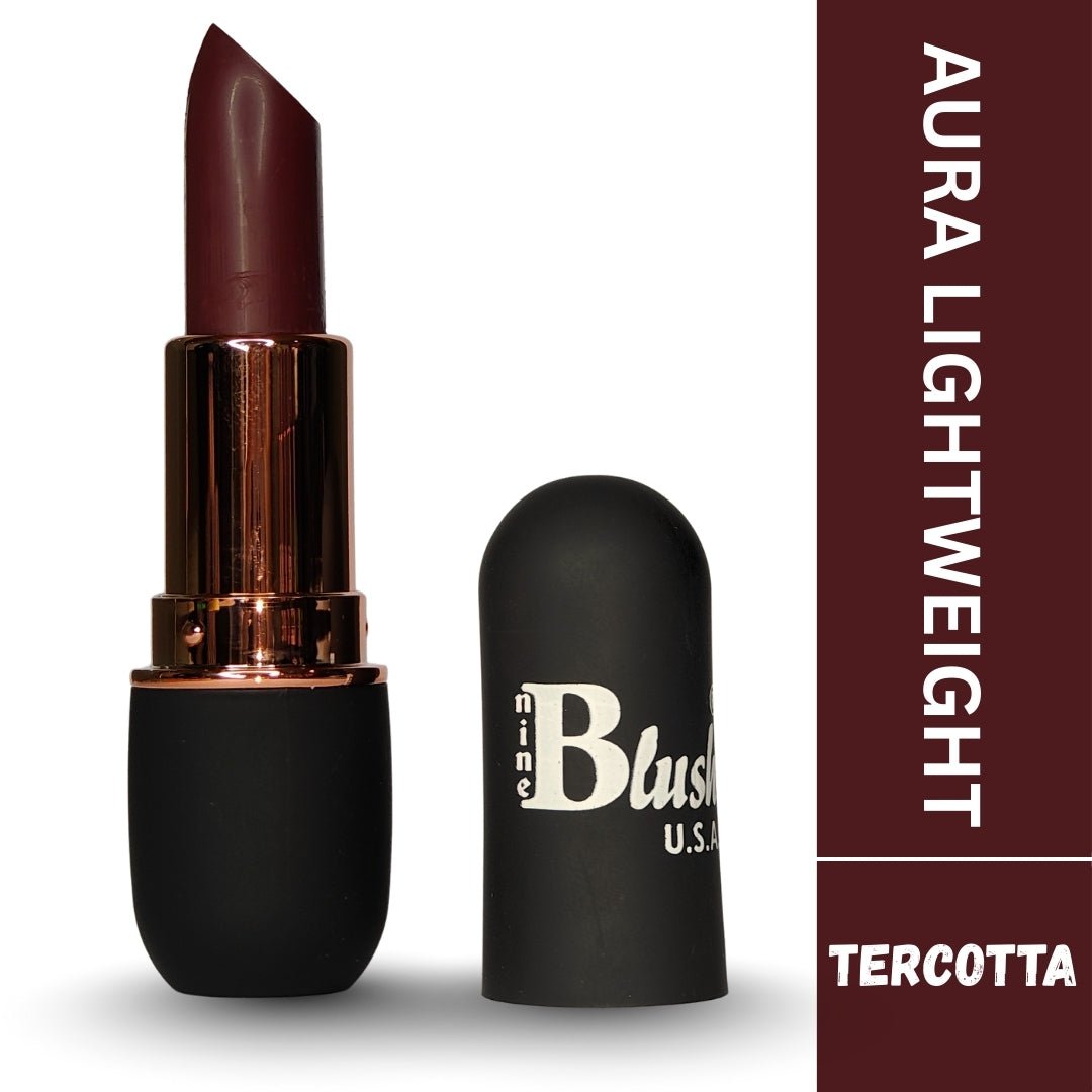 AURA LIGHTWEIGHT MATTE LIPSTICK - Nine Blush