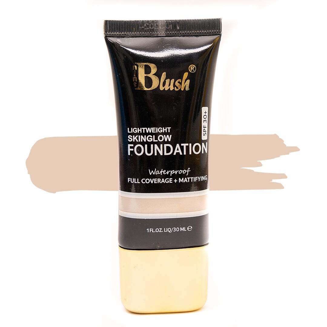 Nine Blush Blushing Radiance Foundation Tube ,30ml - Nine Blush