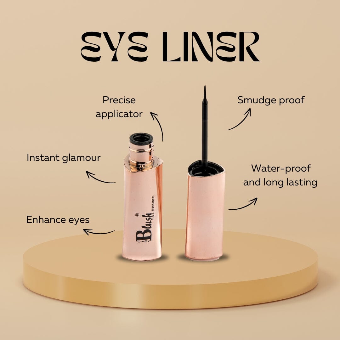 Nine Blush Long Lasting Eye Liner Kit beauty & health Nine Blush