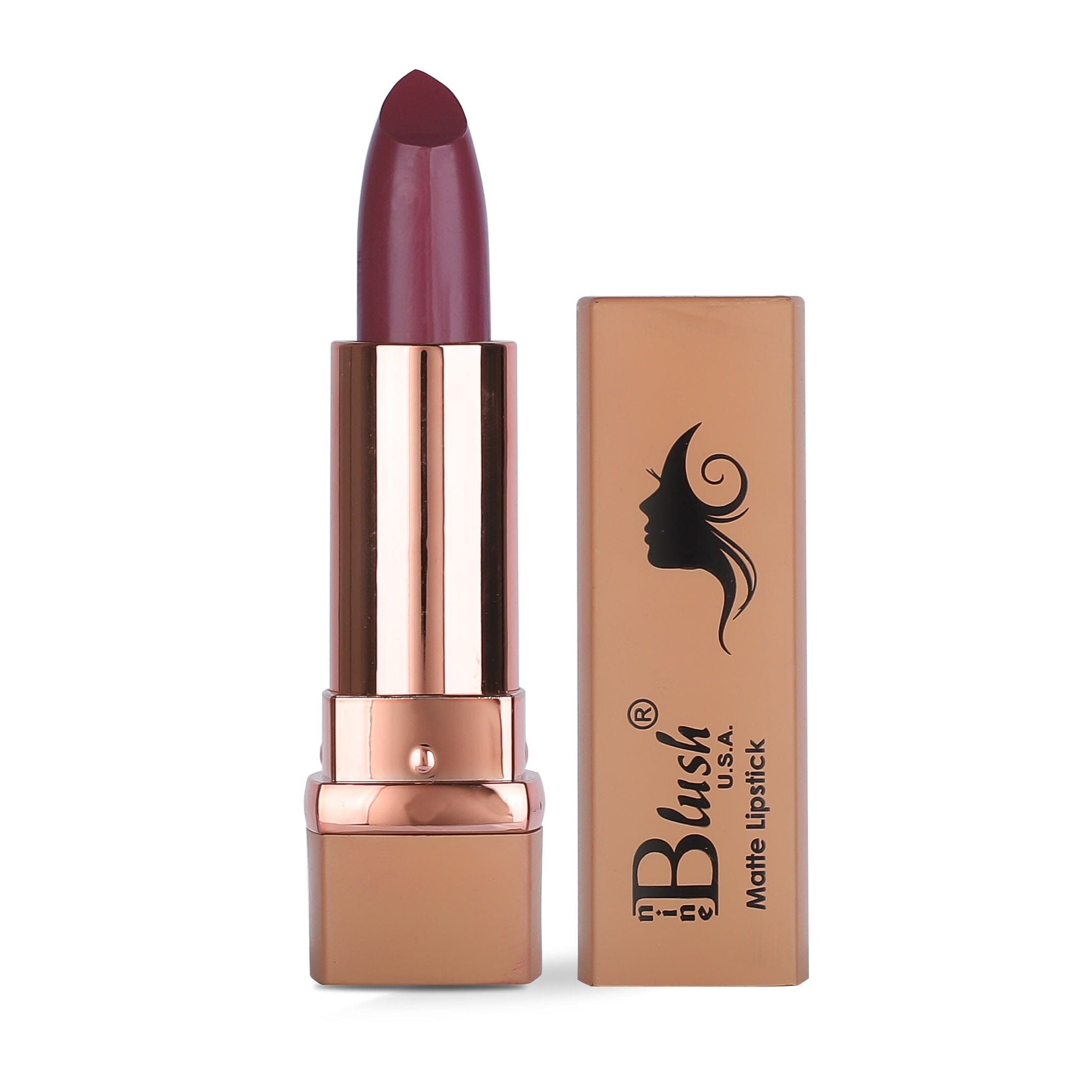 Nine Blush Matte Lipstick Berry Empowered - Nine Blush