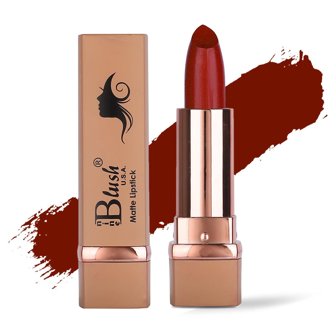 Nine Blush Matte Lipstick Coral - Nine Blush