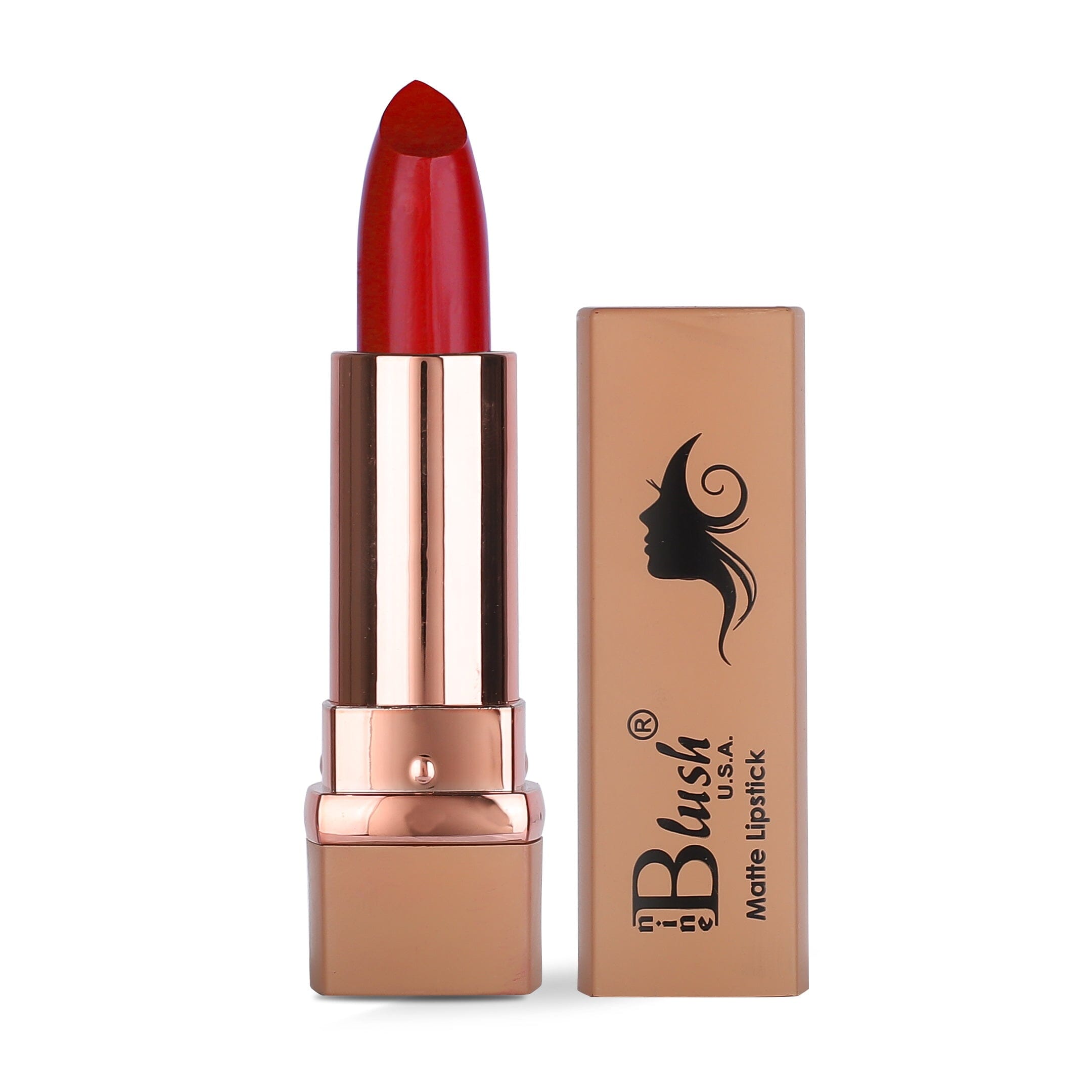 Nine Blush Matte Lipstick Ruby - Nine Blush