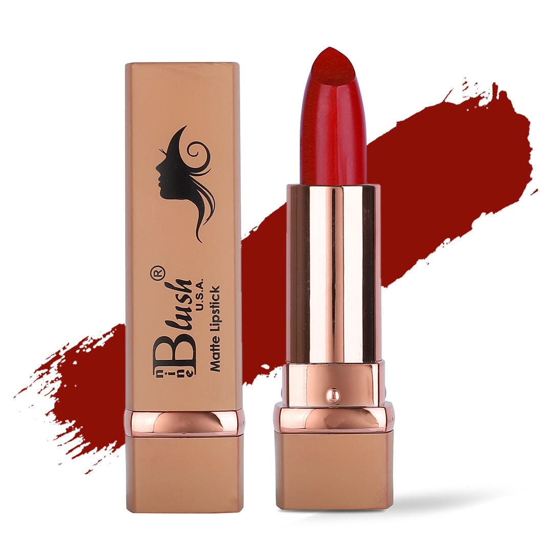 Nine Blush Matte Lipstick Ruby - Nine Blush