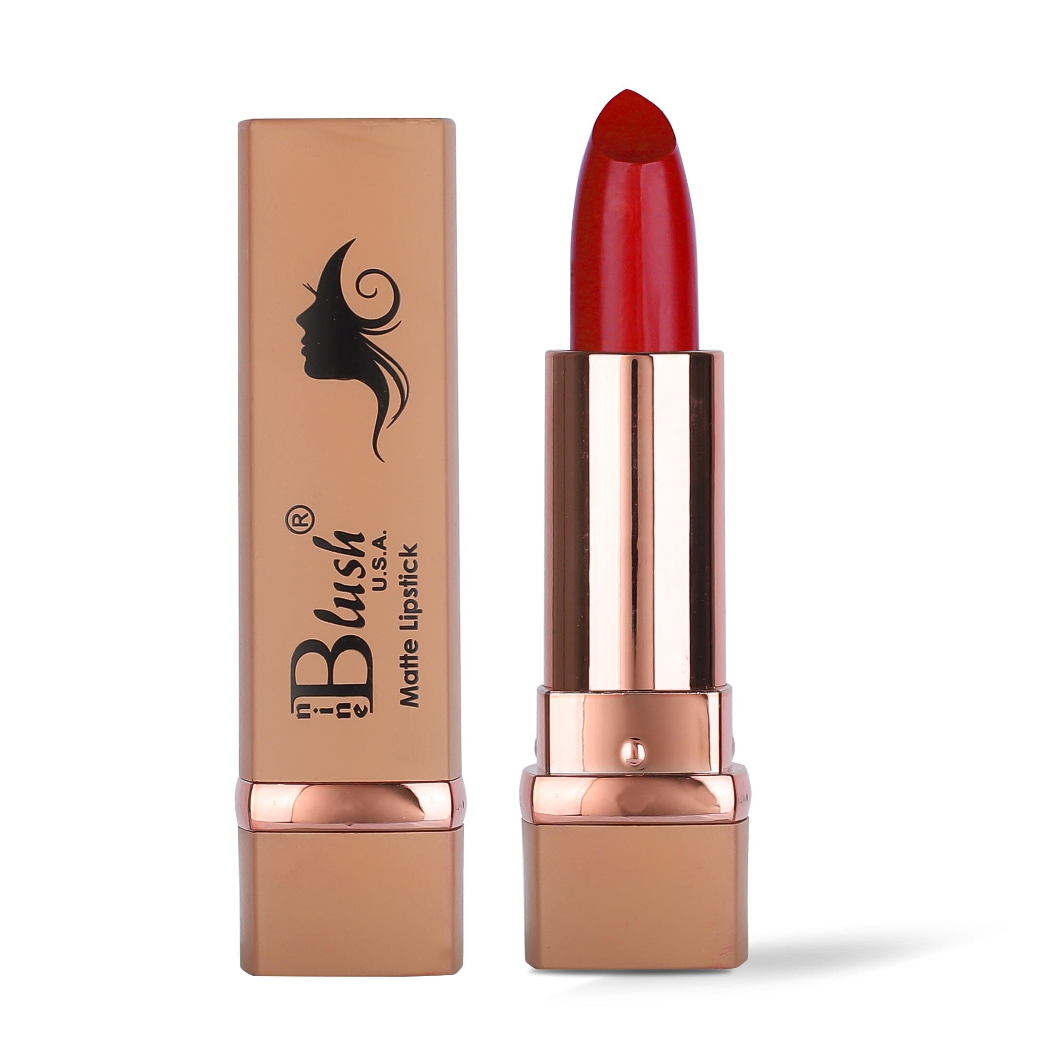 Nine Blush Matte Lipstick Ruby - Nine Blush