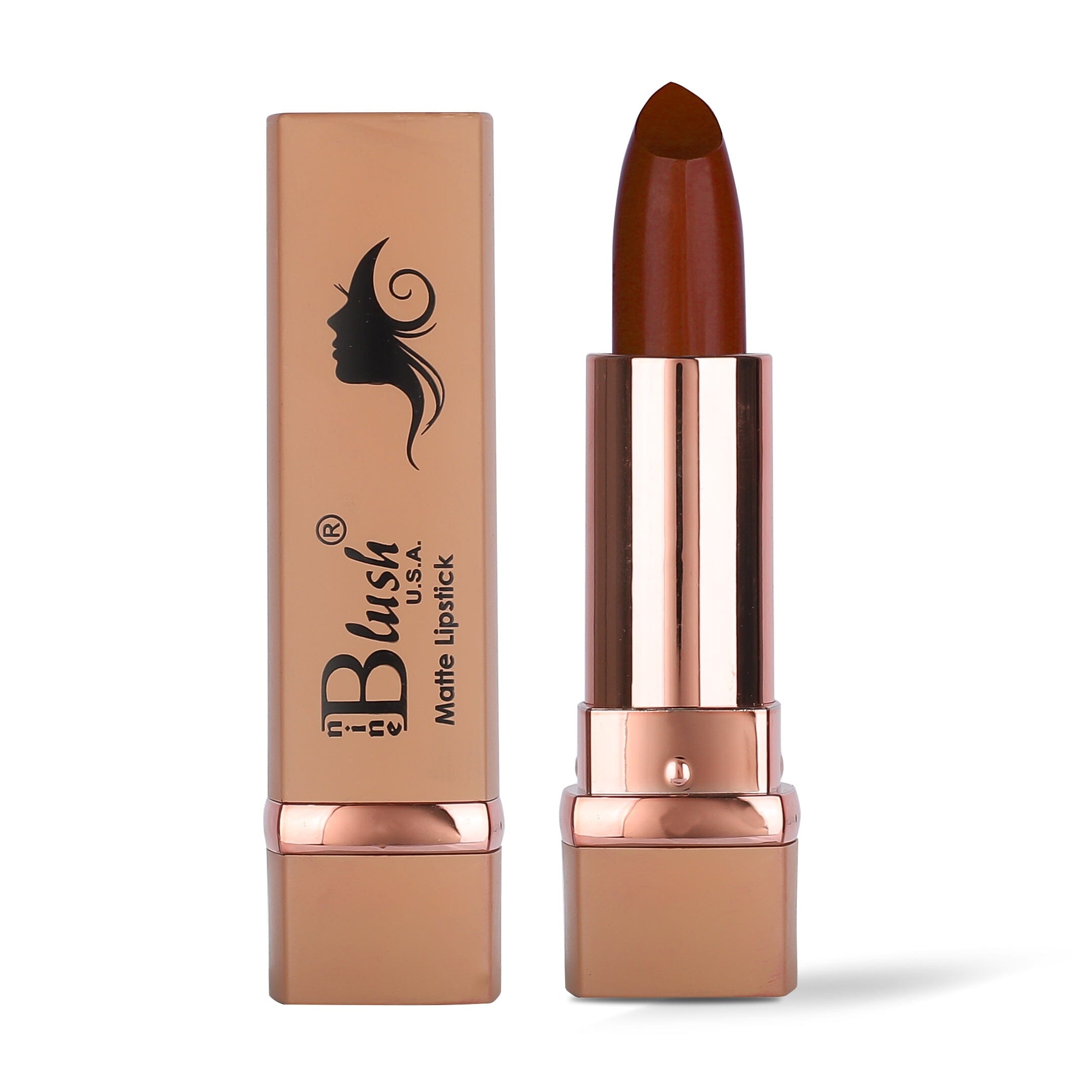 Nine Blush Matte Lipstick Truffle beauty & health Nine Blush