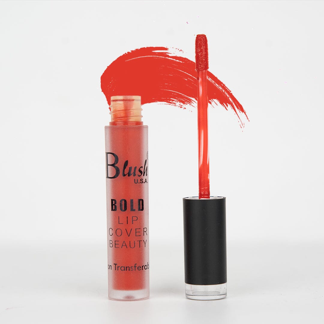 Nine Blush Radiant Glow Liquid Lipstick - 12H Stay, Non - Transfer Formula - Nine Blush