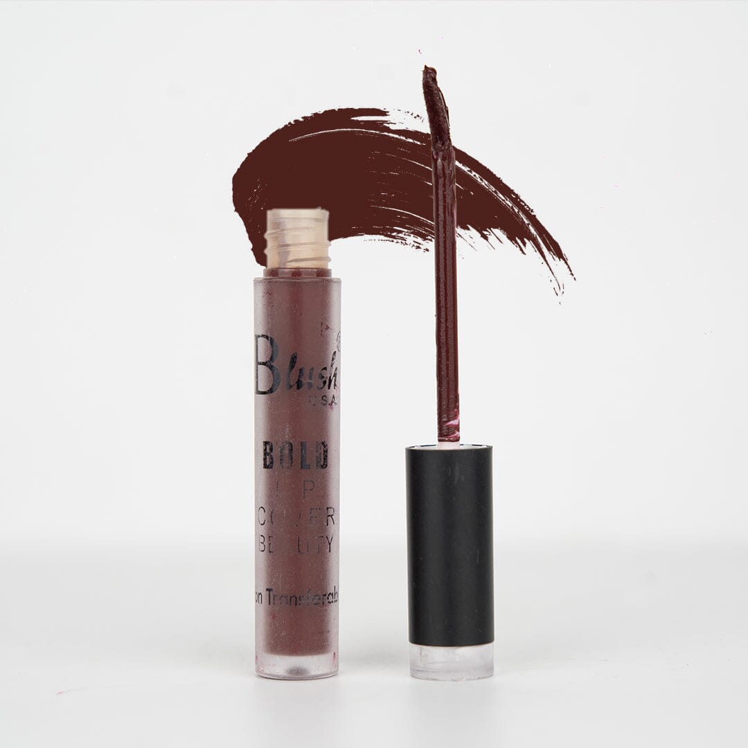 Nine Blush Radiant Glow Liquid Lipstick - 12H Stay, Non - Transfer Formula - Nine Blush