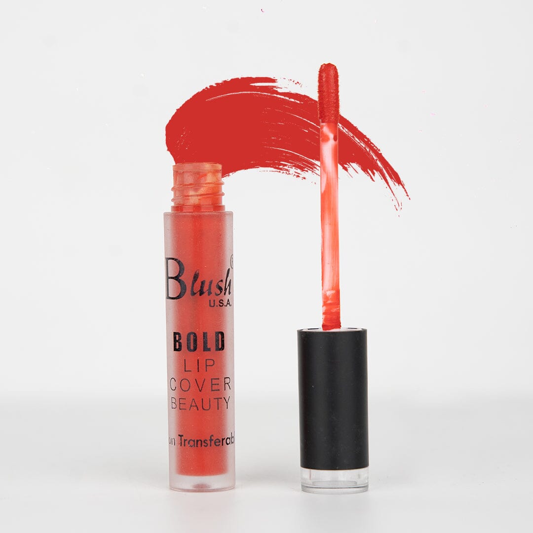 Nine Blush Radiant Glow Liquid Lipstick - 12H Stay, Non - Transfer Formula - Nine Blush