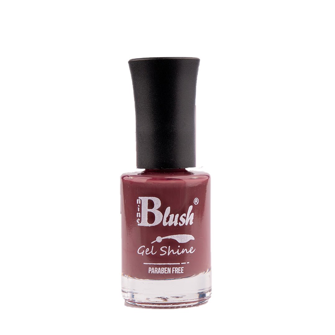 Nine Blush Shine Gel Nail Paint – Vibrant Colors, Mirror Shine - Nine Blush