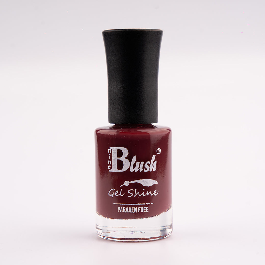 Nine Blush Shine Gel Nail Paint – Vibrant Colors, Mirror Shine