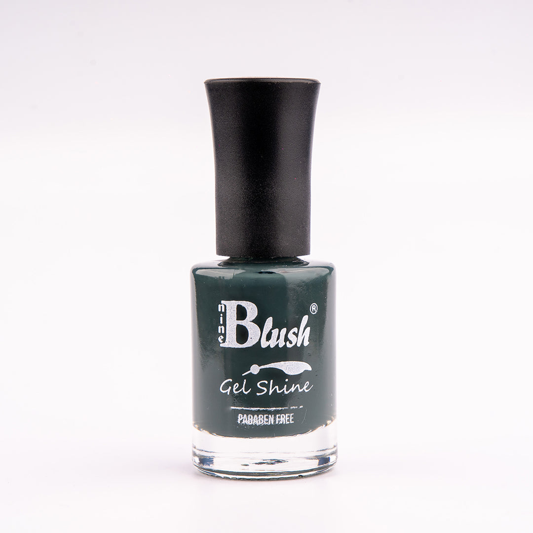 Nine Blush Shine Gel Nail Paint – Vibrant Colors, Mirror Shine