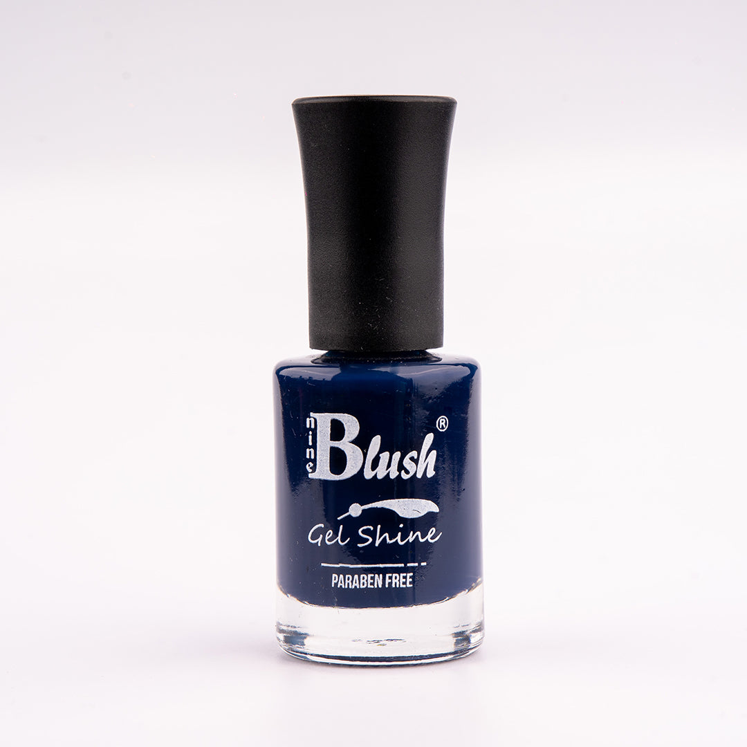 Nine Blush Shine Gel Nail Paint – Vibrant Colors, Mirror Shine