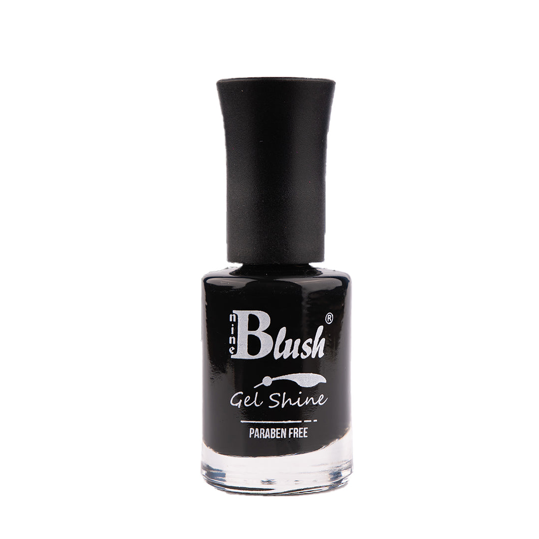 Nine Blush Shine Gel Nail Paint – Vibrant Colors, Mirror Shine