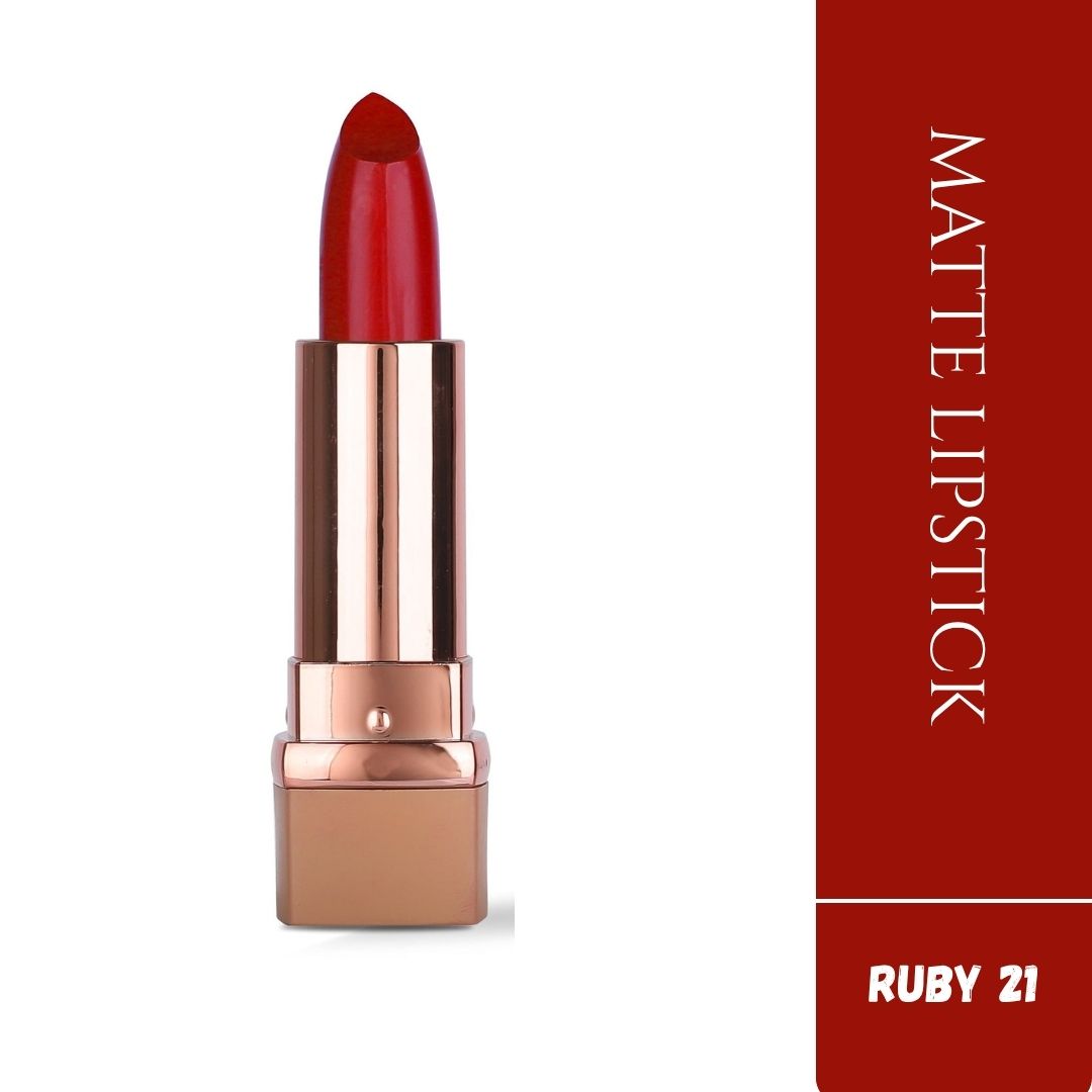 Nine Blush Matte Lipstick Ruby