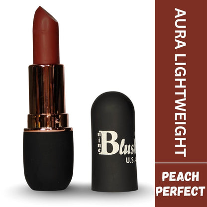 AURA LIGHTWEIGHT MATTE LIPSTICK - Nine Blush