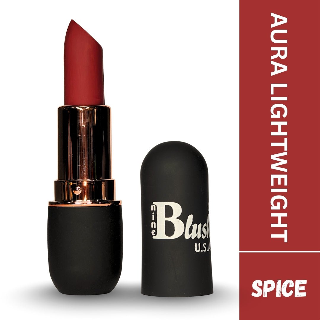 AURA LIGHTWEIGHT MATTE LIPSTICK - Nine Blush