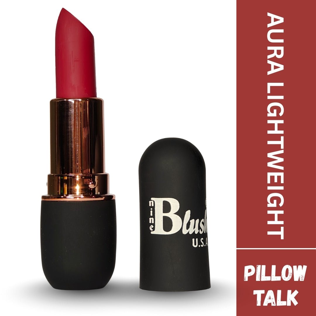 AURA LIGHTWEIGHT MATTE LIPSTICK - Nine Blush