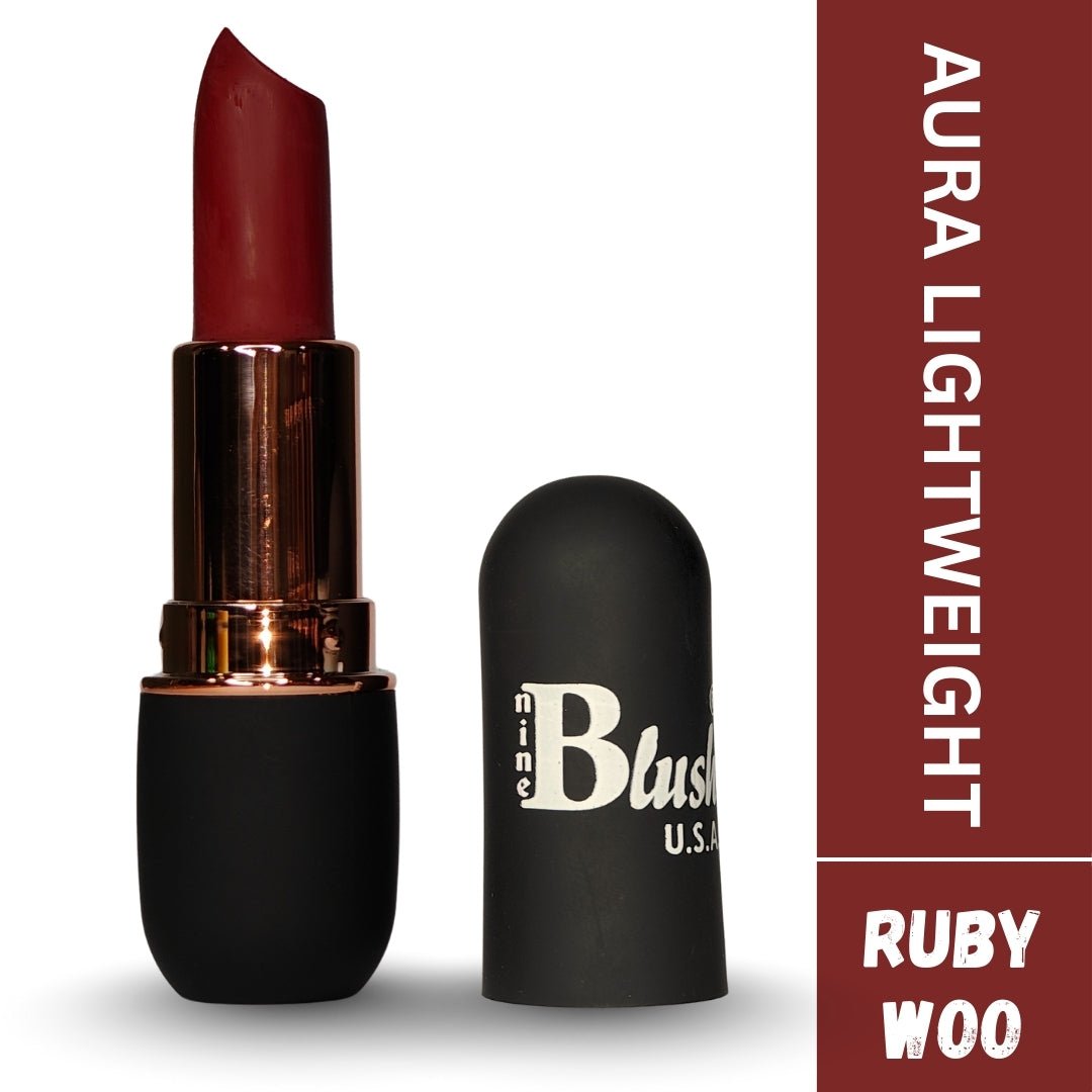 AURA LIGHTWEIGHT MATTE LIPSTICK - Nine Blush