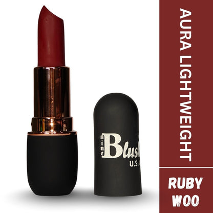 AURA LIGHTWEIGHT MATTE LIPSTICK - Nine Blush