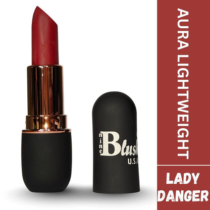 AURA LIGHTWEIGHT MATTE LIPSTICK - Nine Blush
