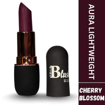 AURA LIGHTWEIGHT MATTE LIPSTICK - Nine Blush