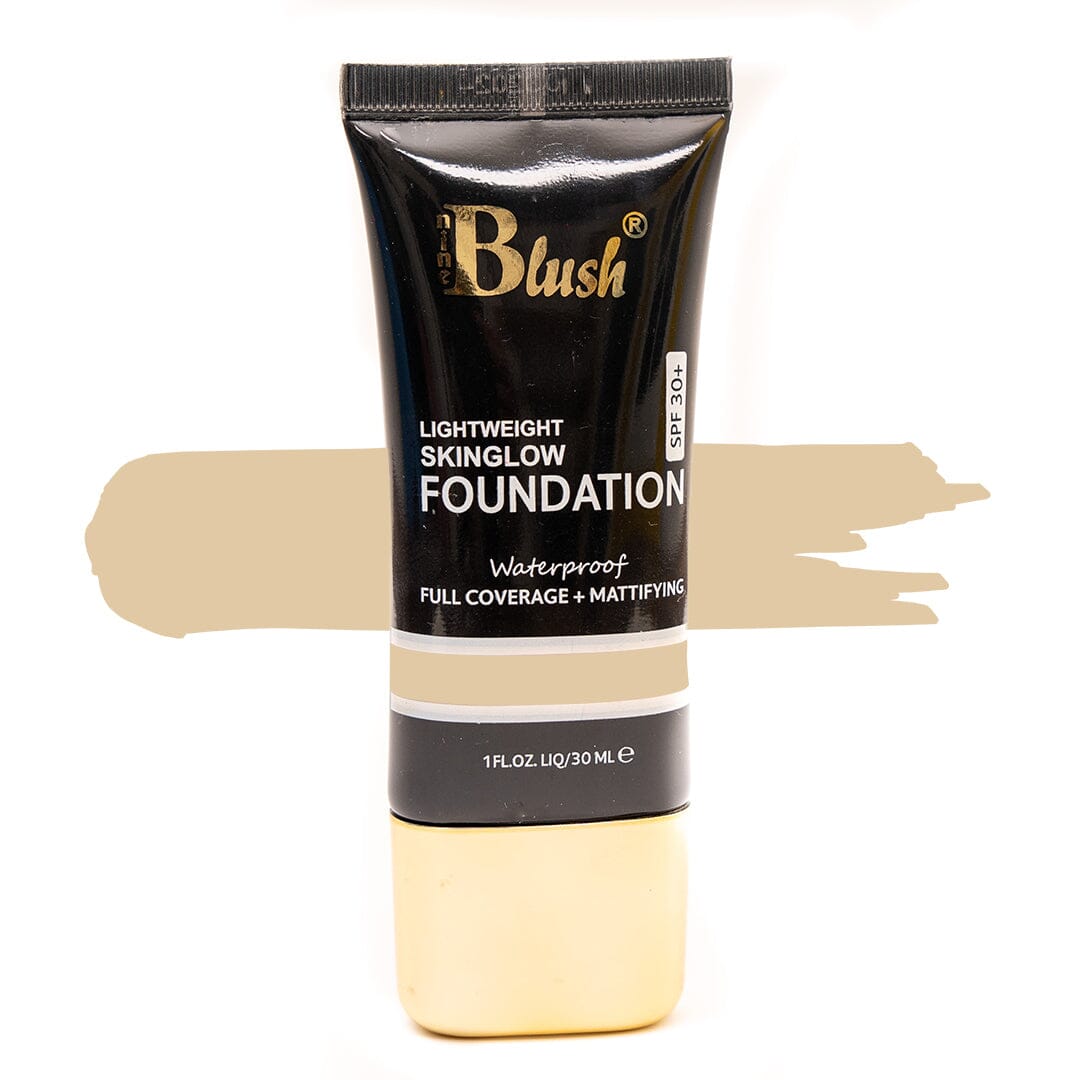 Nine Blush Blushing Radiance Foundation Tube ,30ml - Nine Blush