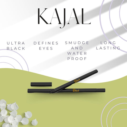 Nine Blush Glamour Kajal ,3.5gm - Nine Blush