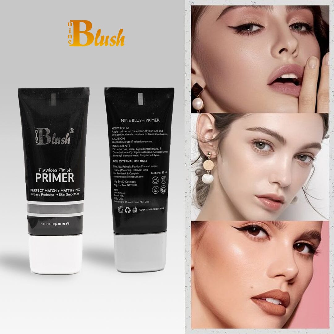 Nine Blush Hydra Glow Primer Tube ,30ml - Nine Blush