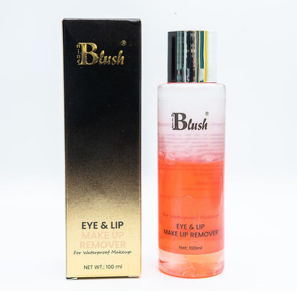 Nine Blush Instant Eye & Lip Makeup Remover ,100ml - Nine Blush