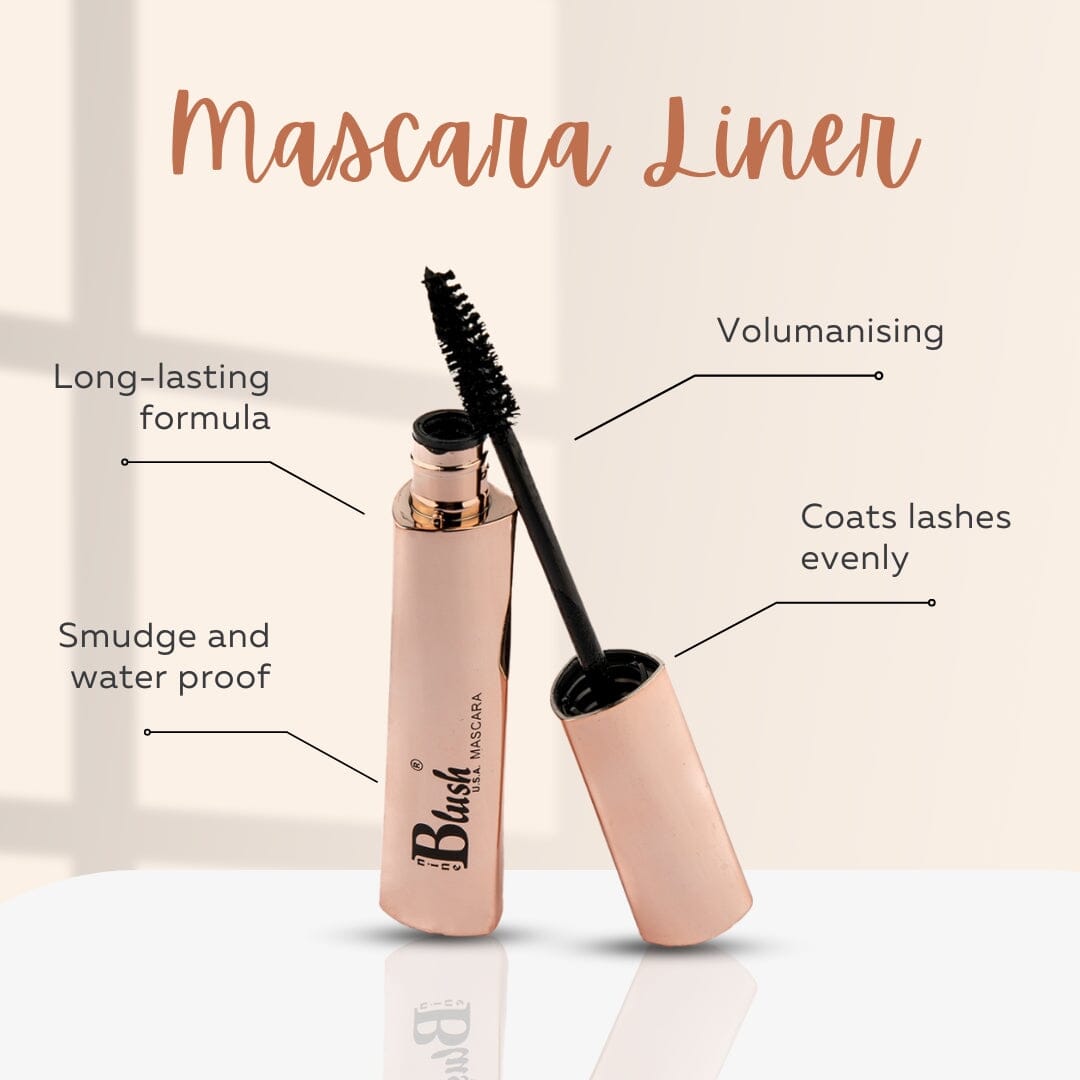 Nine Blush Instant Mascara liner ,12ml - Nine Blush