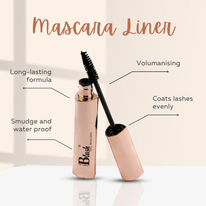 Nine Blush Instant Mascara liner ,12ml - Nine Blush
