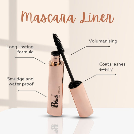 Nine Blush Instant Mascara liner ,12ml - Nine Blush