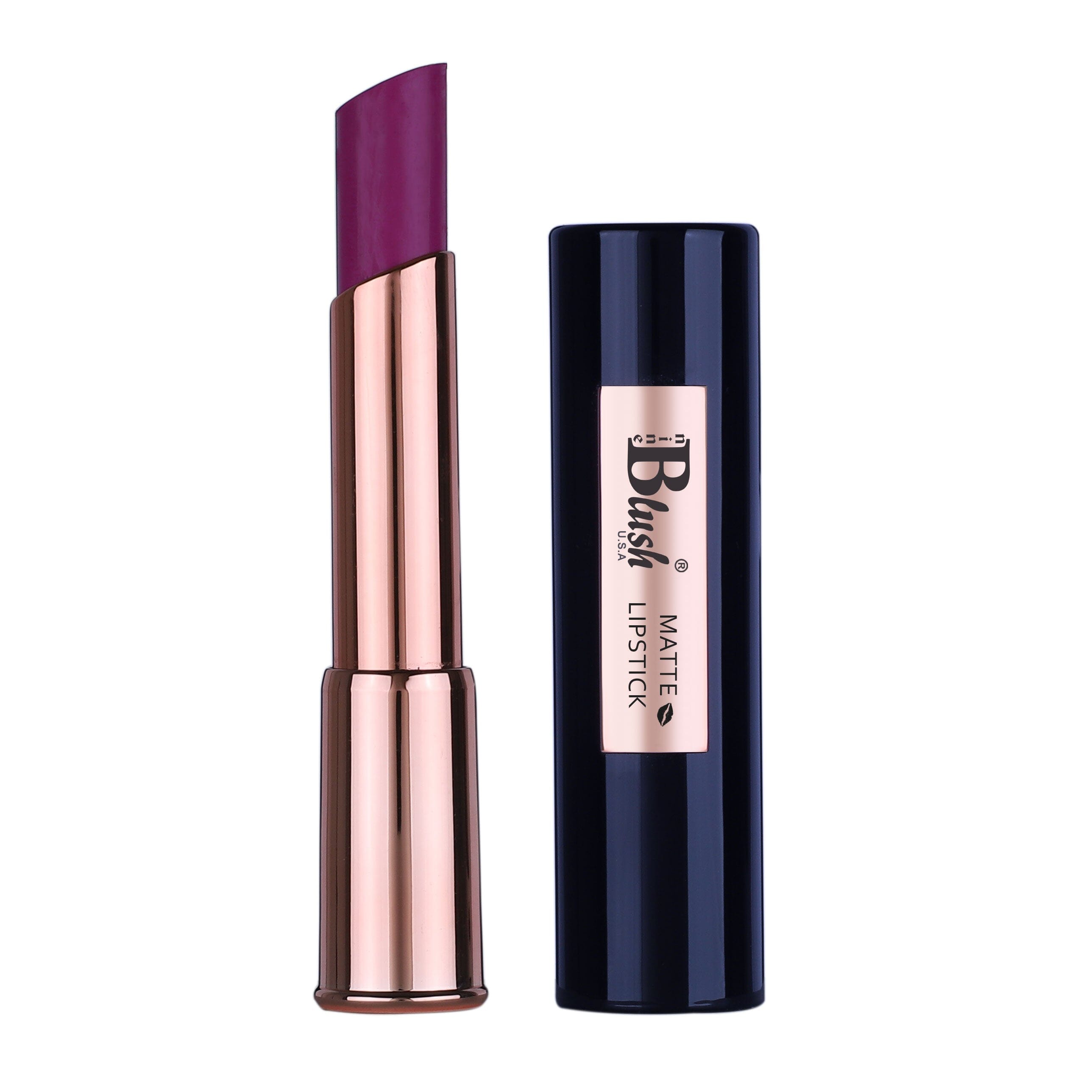 Nine Blush Light Weight Non-Transfer Lipstick beauty & health Nine Blush Purple Insight 