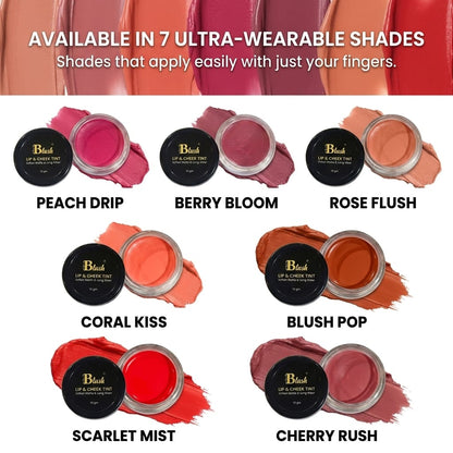 Nine Blush Lip and Cheek Tint - Nine Blush