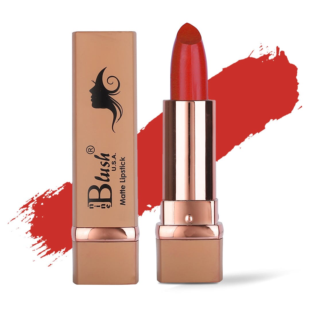 Nine Blush Matte Lipstick Barbie Proise - Nine Blush