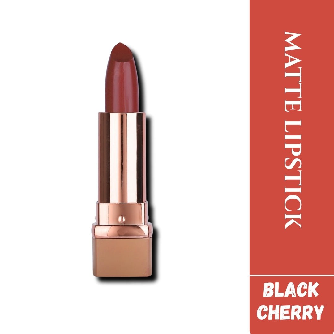 Nine Blush Matte Lipstick Black Cherry - Nine Blush
