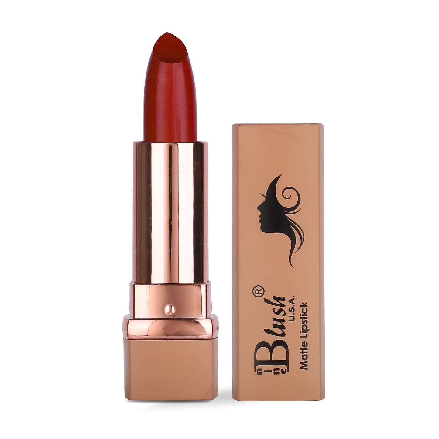 Nine Blush Matte Lipstick Coral - Nine Blush