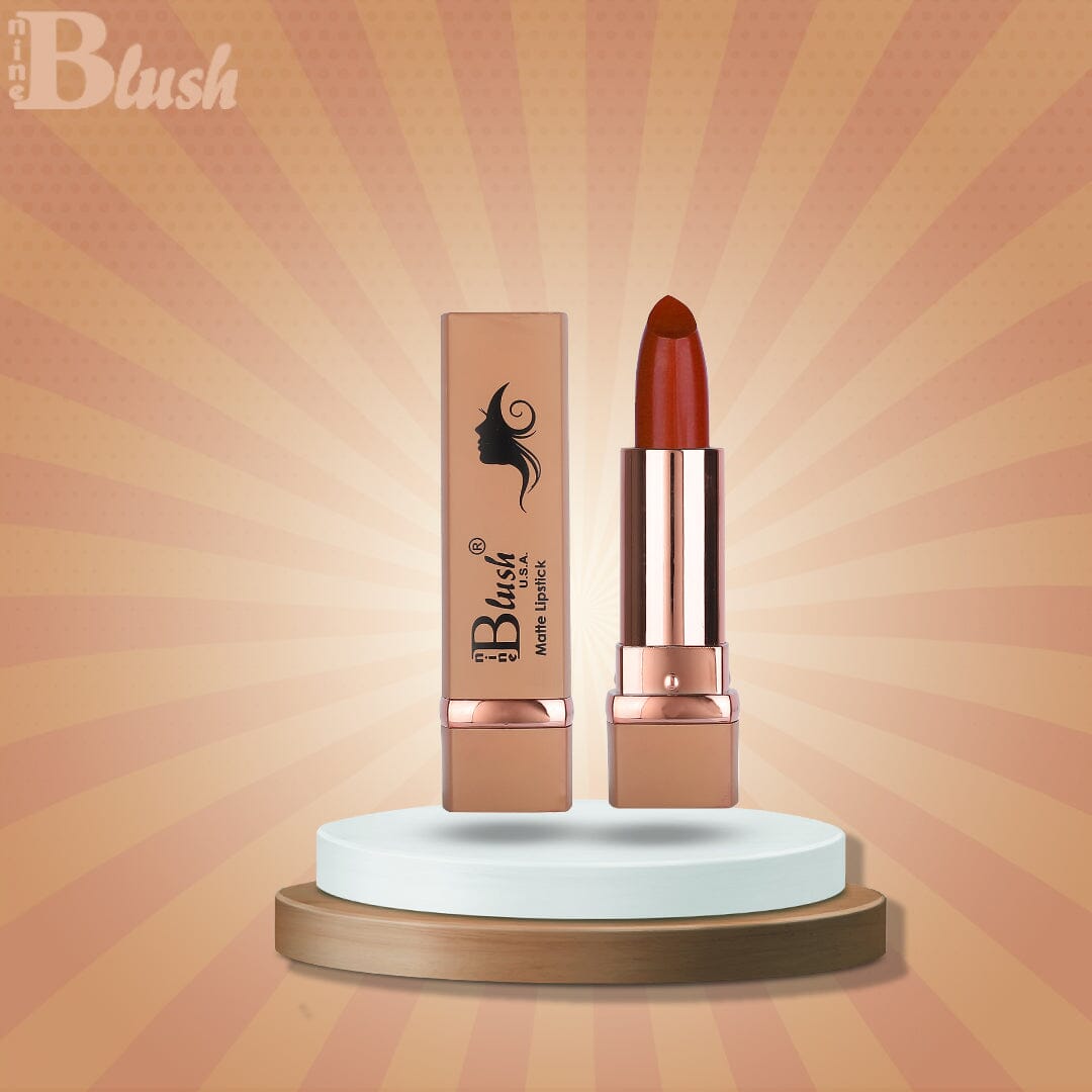 Nine Blush Matte Lipstick Girl Icon beauty & health Nine Blush 