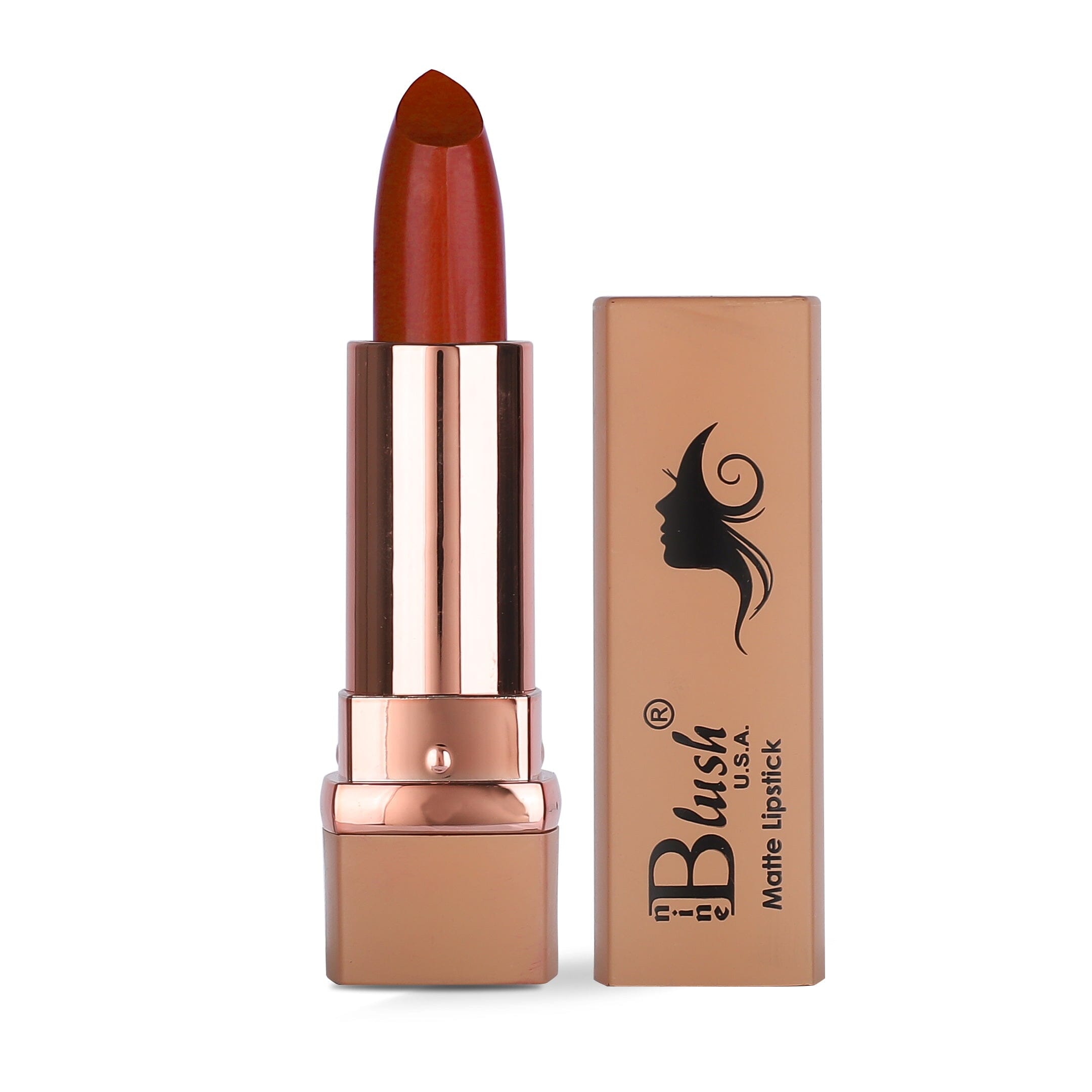 Nine Blush Matte Lipstick Girl Icon - Nine Blush