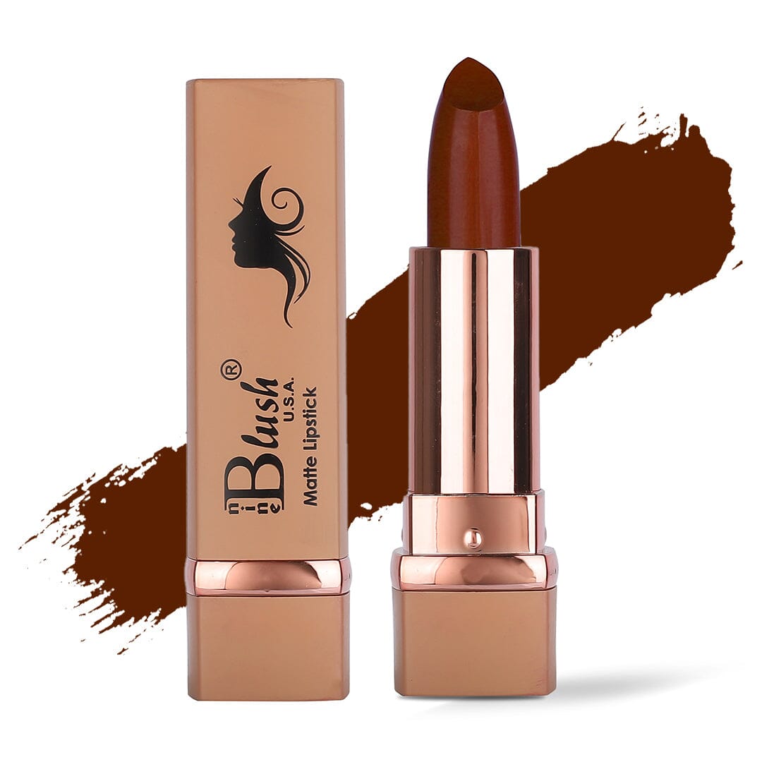 Nine Blush Matte Lipstick Truffle - Nine Blush