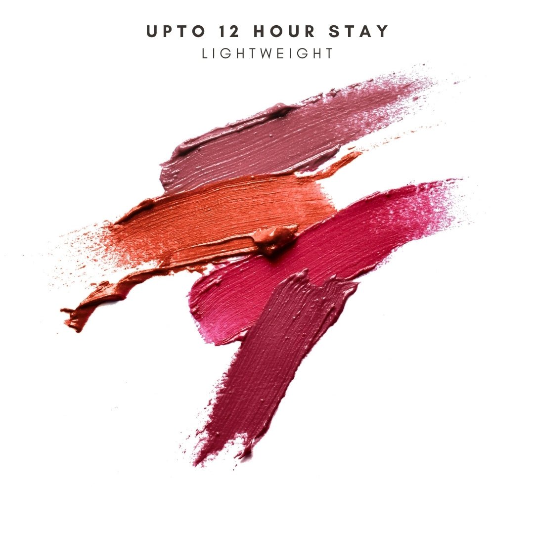 Nine Blush Natural Shine Lipstick – Oil - Infused for Deep Nourishment ,4.5gm - Nine Blush