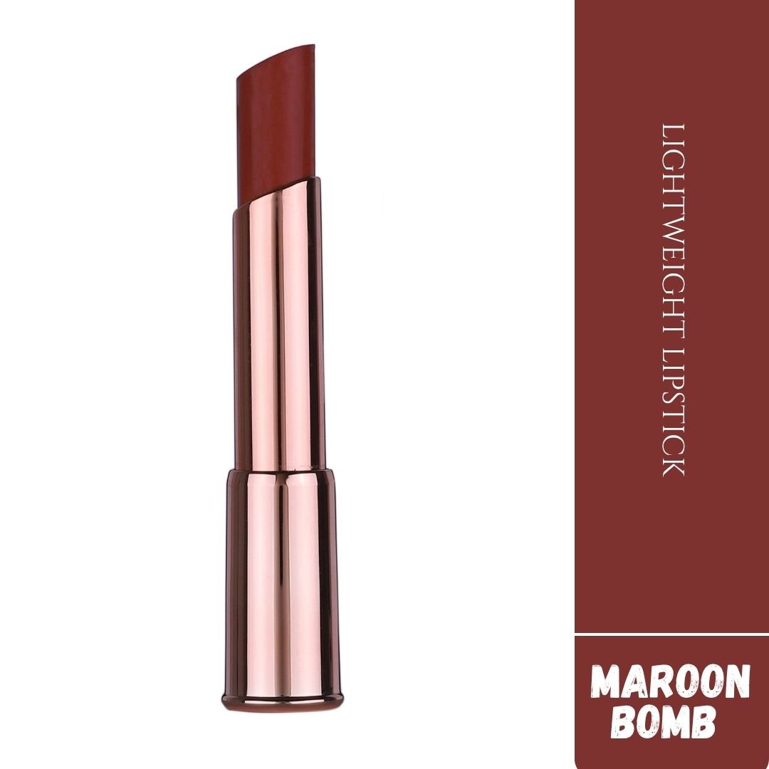 Nine Blush Natural Shine Lipstick – Oil - Infused for Deep Nourishment ,4.5gm - Nine Blush