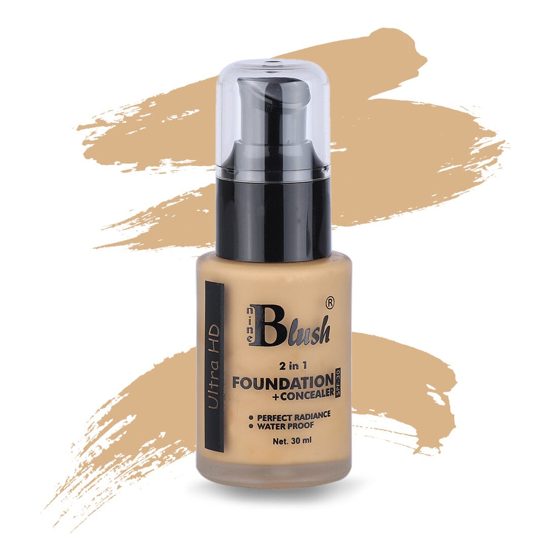 Nine Blush Perfect Match 2 - in - 1 Foundation - Nine Blush