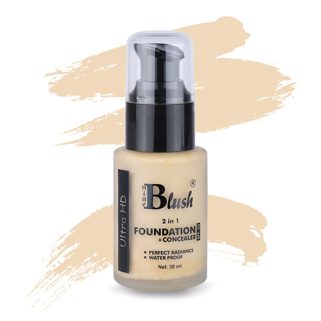 Nine Blush Perfect Match 2 - in - 1 Foundation - Nine Blush